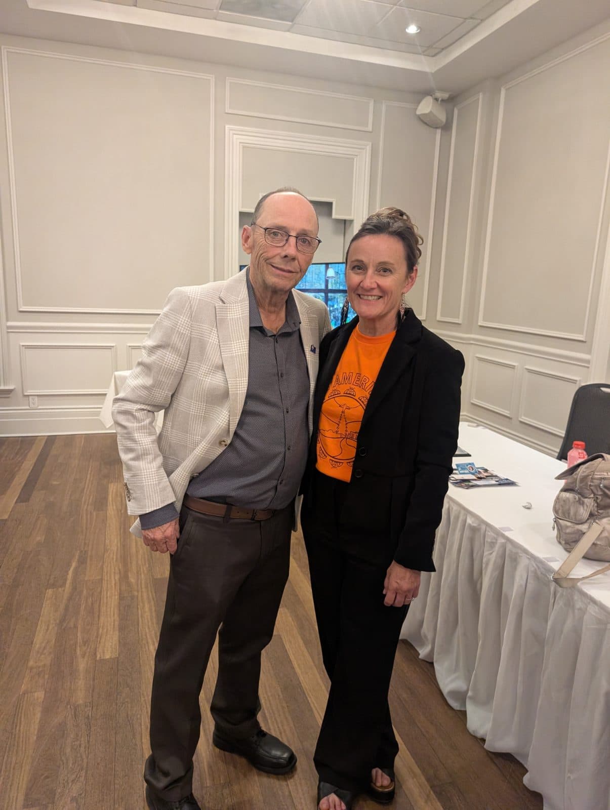 My colleague John Feher (Feher for Mayor) organized a candidates meeting "for the rest of us" and opened it to the public, in person and through Zoom, at the same private club that hosted three candidates only earlier in September